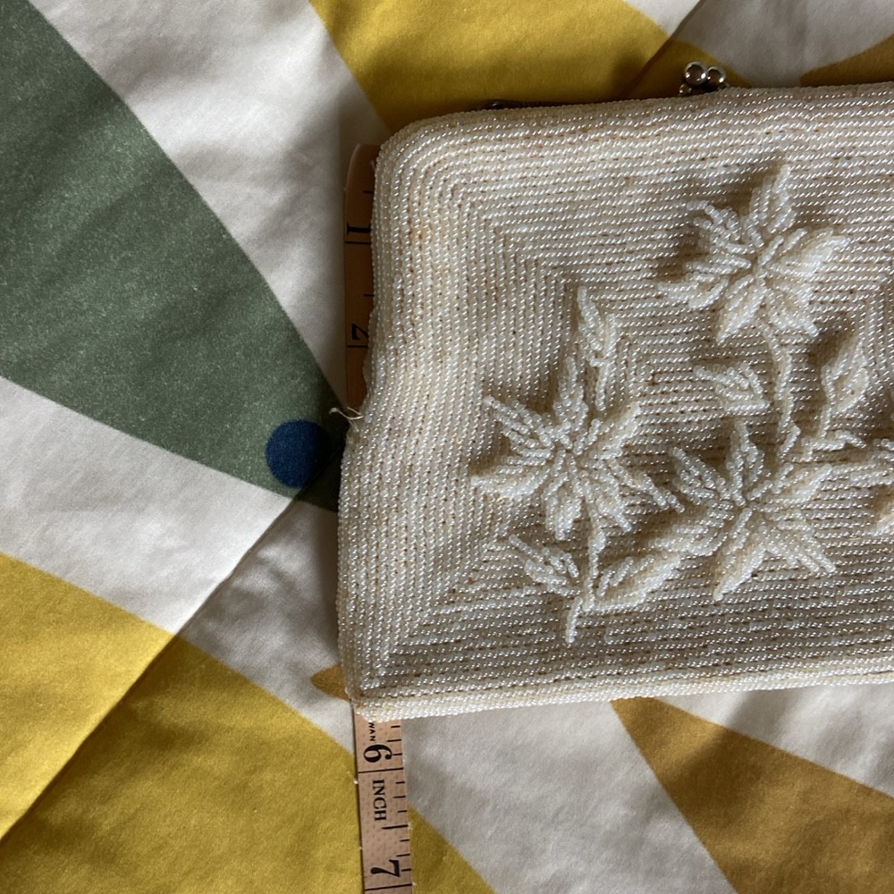 VINTAGE BEADED EVENING BAG - Picture 8 of 10